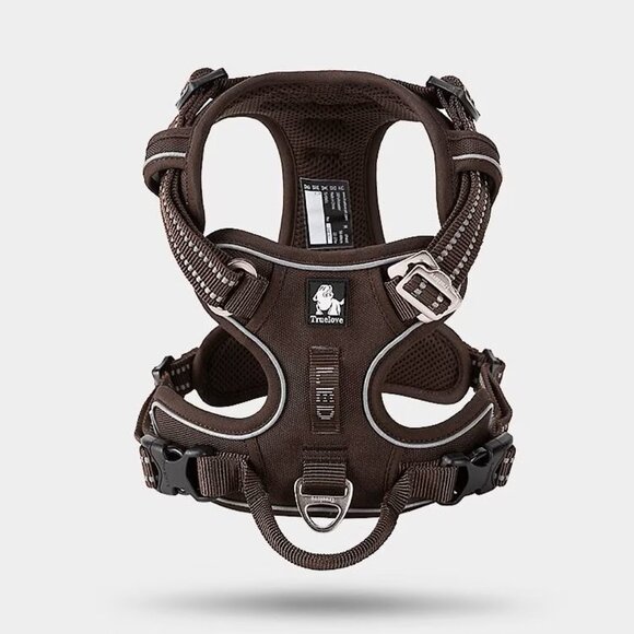 Chai's Choice Premium 3M Polyester Reflective Front Clip Dog Harness, XS - Picture 2 of 13